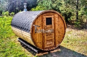 sauna a botte da esterno