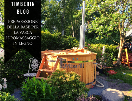 Preparazione Della Base Per La Vasca Idromassaggio In Legno
